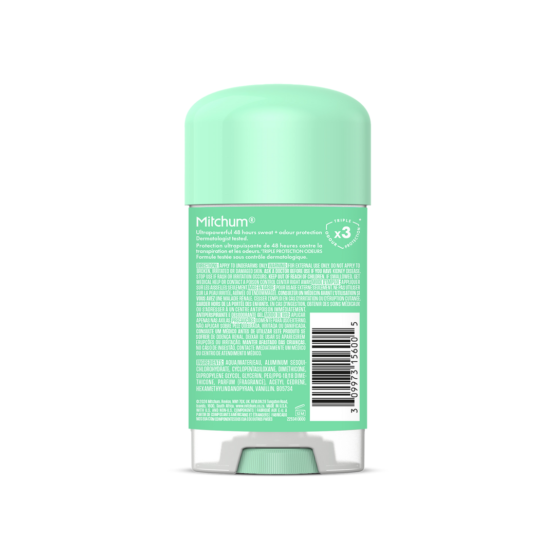 MITCHUM Women 48H Gel Cream Powder Fresh 63gr