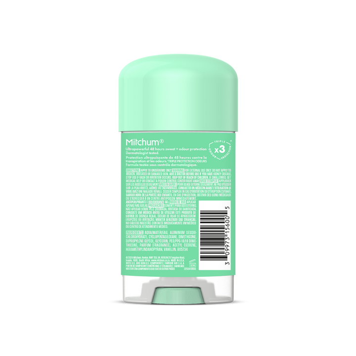 MITCHUM Women 48H Gel Cream Powder Fresh 63gr