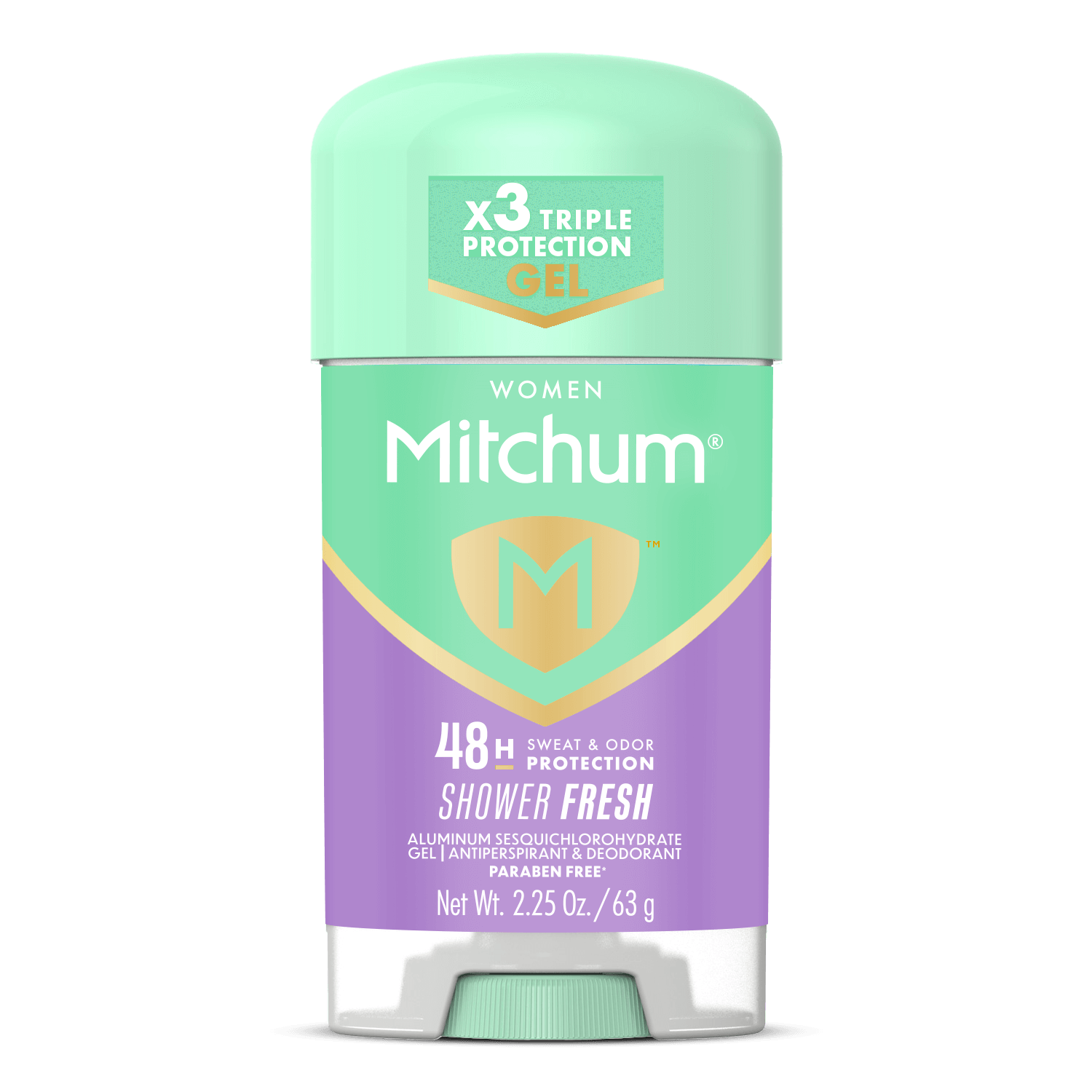 Mitchum Women's Shower Fresh Gel Stick Anti-Perspirant, 2.25oz
