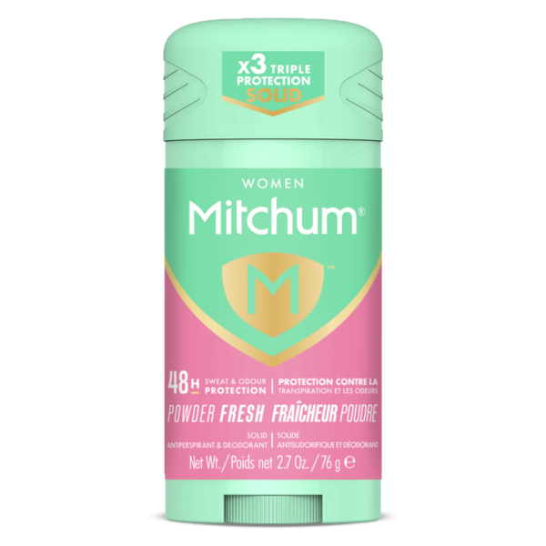 Mitchum Powder Fresh Solid Stick Anti-Perspirant, 2.7oz
